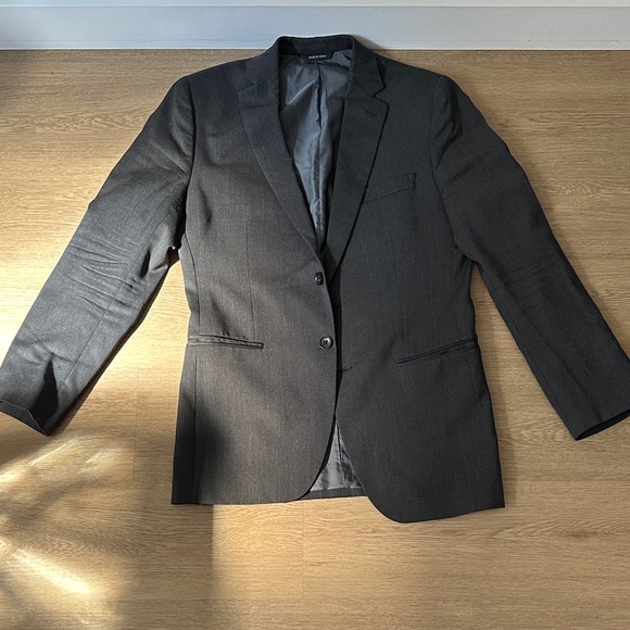 Men's Banana Republic Two-Button 100% Wool Blazer